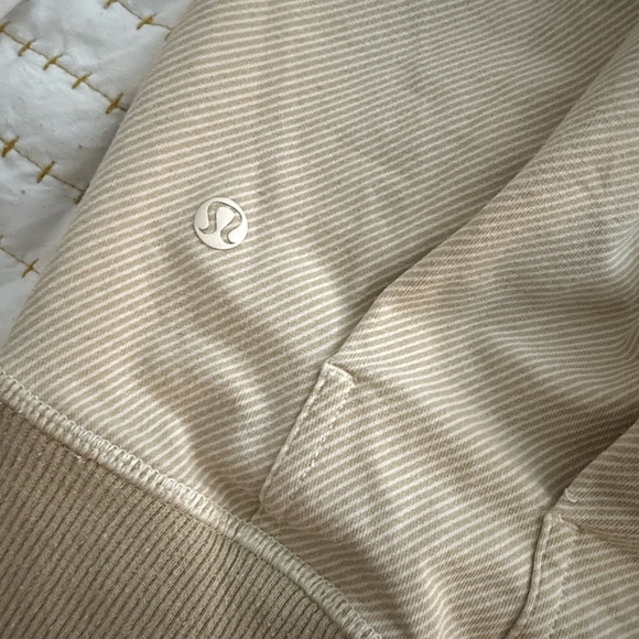lululemon athletica Beige Zip-Up Jacket with hood - M - Picture 9 of 10
